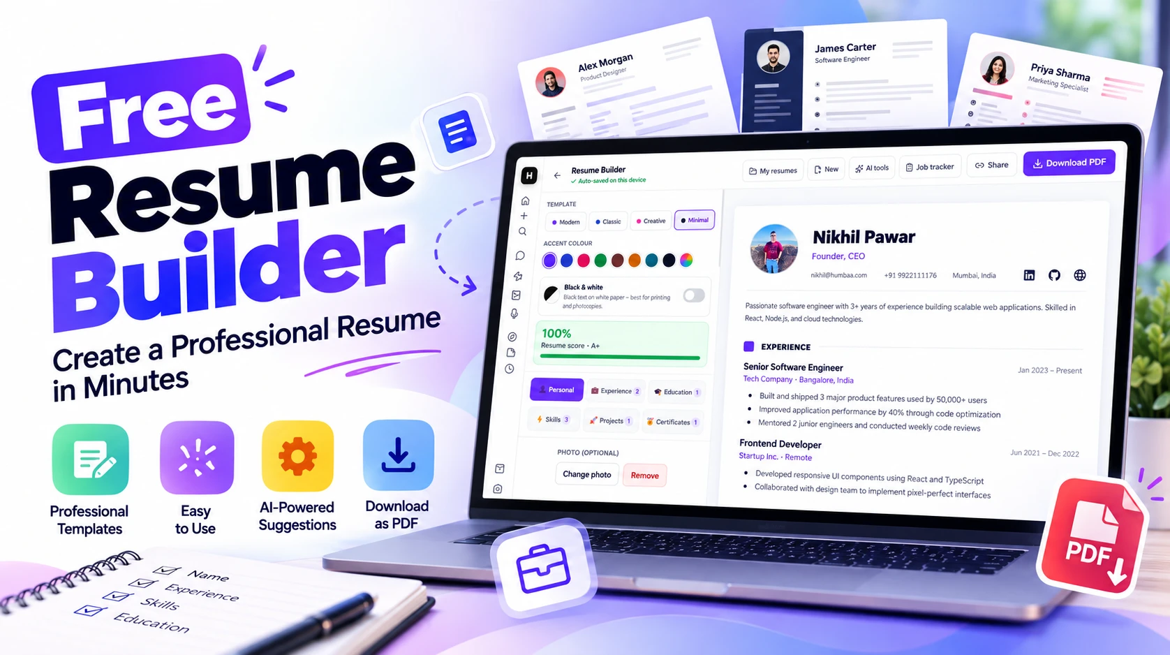 Best Free Resume Builders: Create a Professional Resume in Minutes