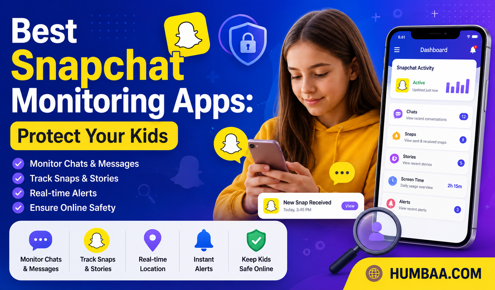 Best Snapchat Monitoring Apps: Protect Your Kids in 2026